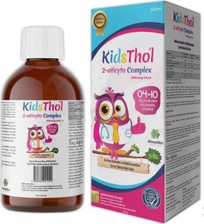 Kidsthol 2 Aticyto Complex Şurup 1500 Mcg 240 Ml