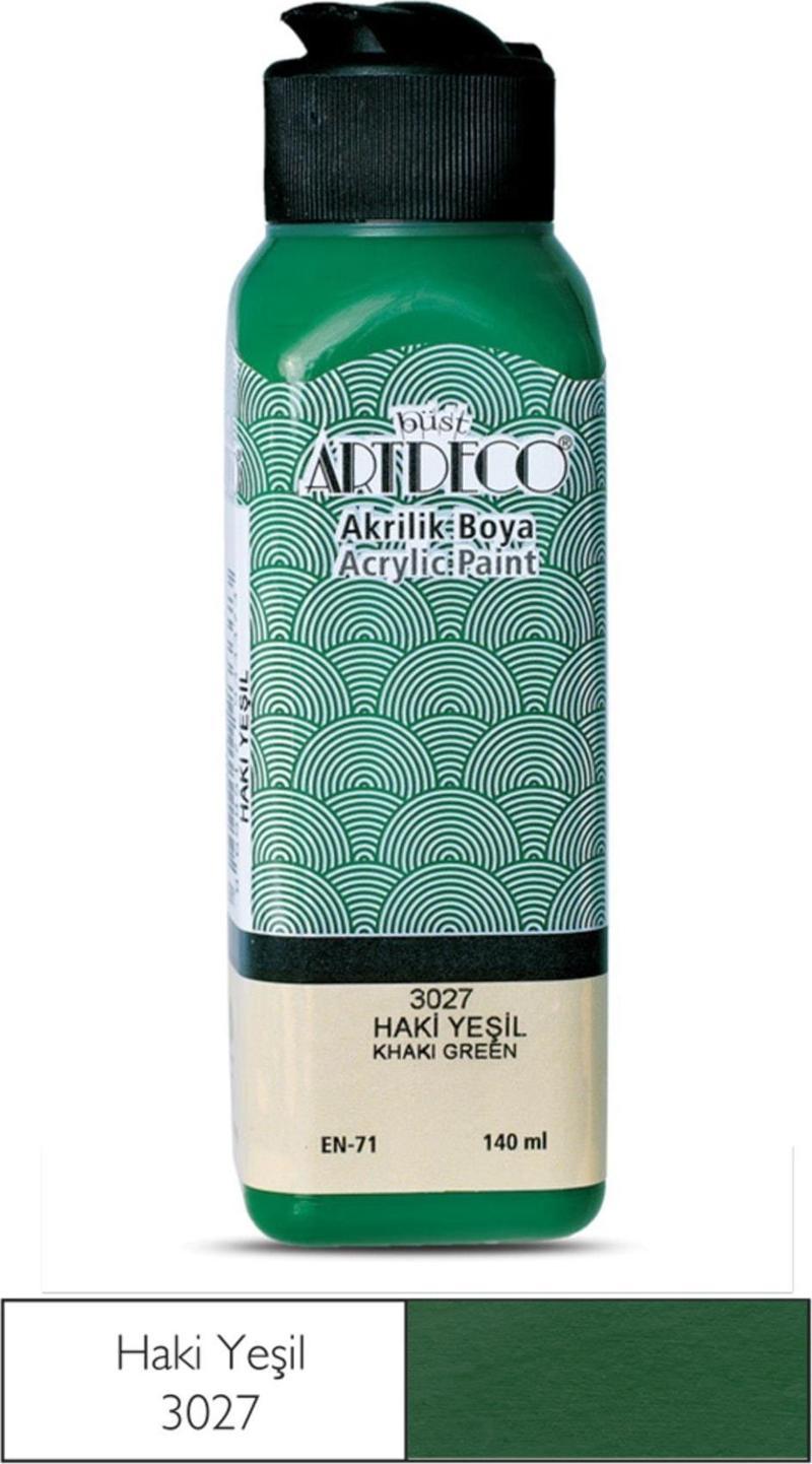 Akrilik Boya 140 ML Haki Yeşil Akrilik Boya