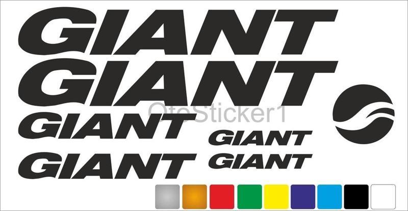 Giant Bisiklet Kadro Sticker Set Premium Kalite