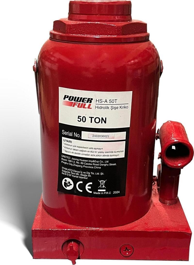 50 Ton Hidrolik Şişe Kriko