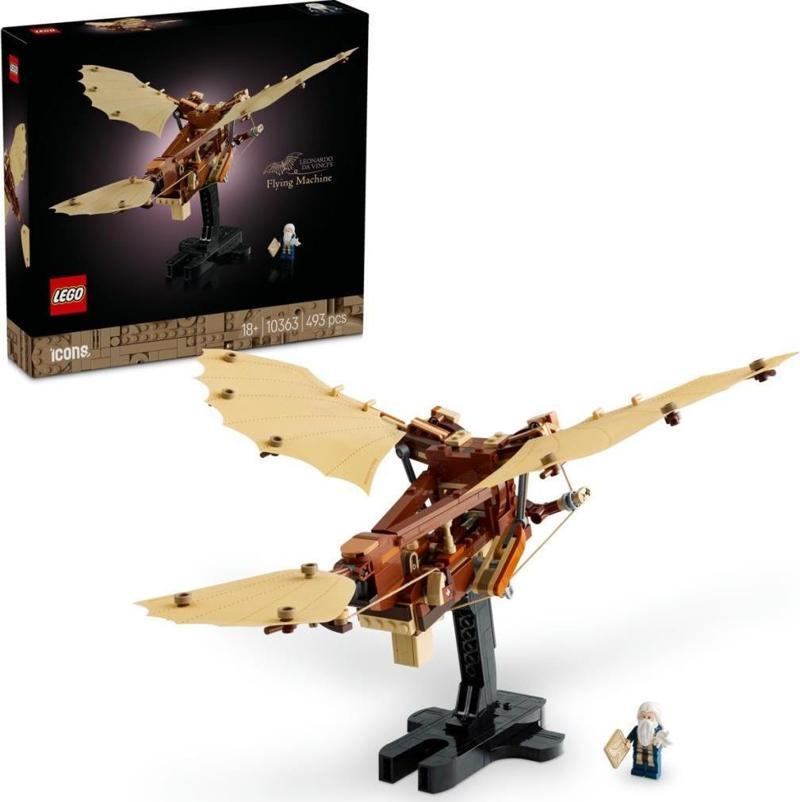 LEGO 10363 Icons Leonardo da Vinci’nin Uçan Makinesi