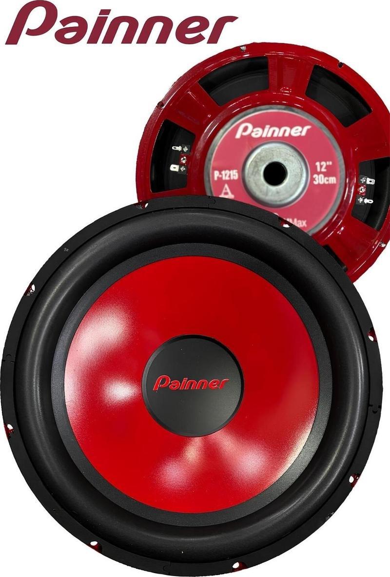 Painner P-1215 1200 Watt 300 Rms 30 Cm Subwoofer Bass Kabinsiz 1 Adet