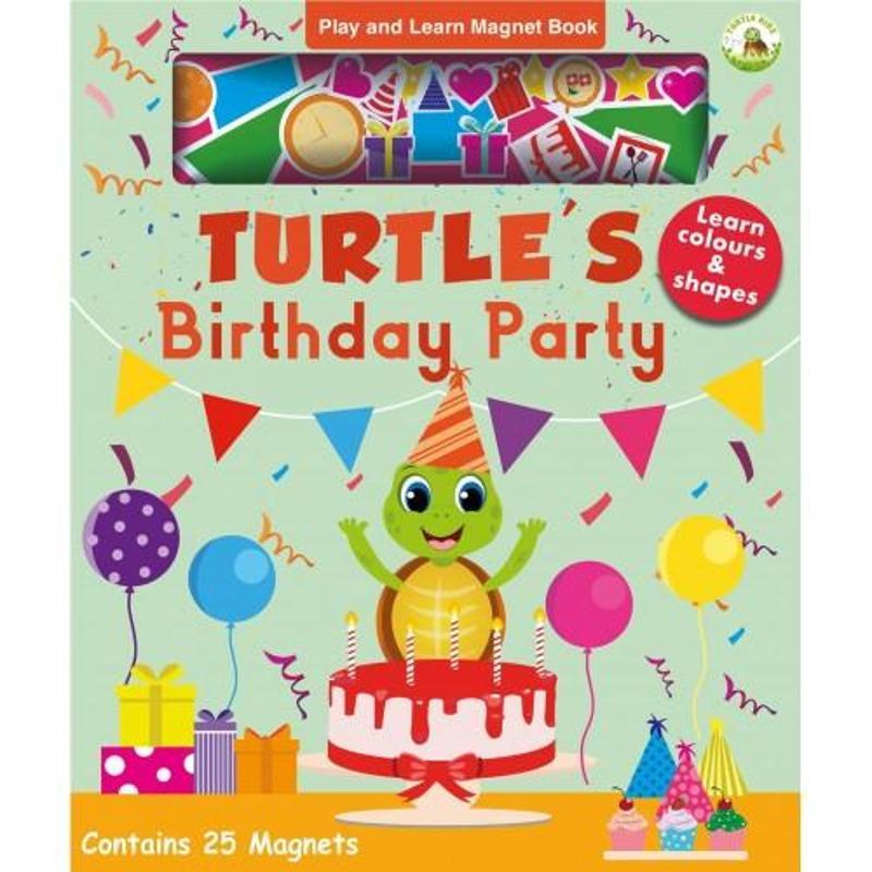 Turtle's Birthday Party Magnet Book