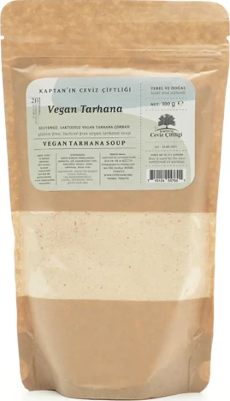 Glütensiz Sertifikalı - Laktozsuz-Vegan Tarhana (300 G)