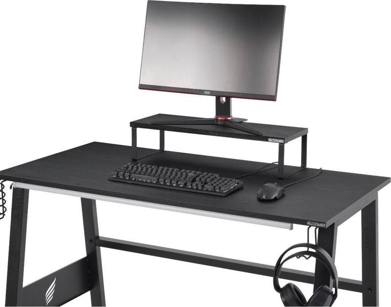 Ergonomik Metal Monitör Yükseltici - Şık Ve Dayanıklı Masaüstü Standı Monitör Standı 60X20X14