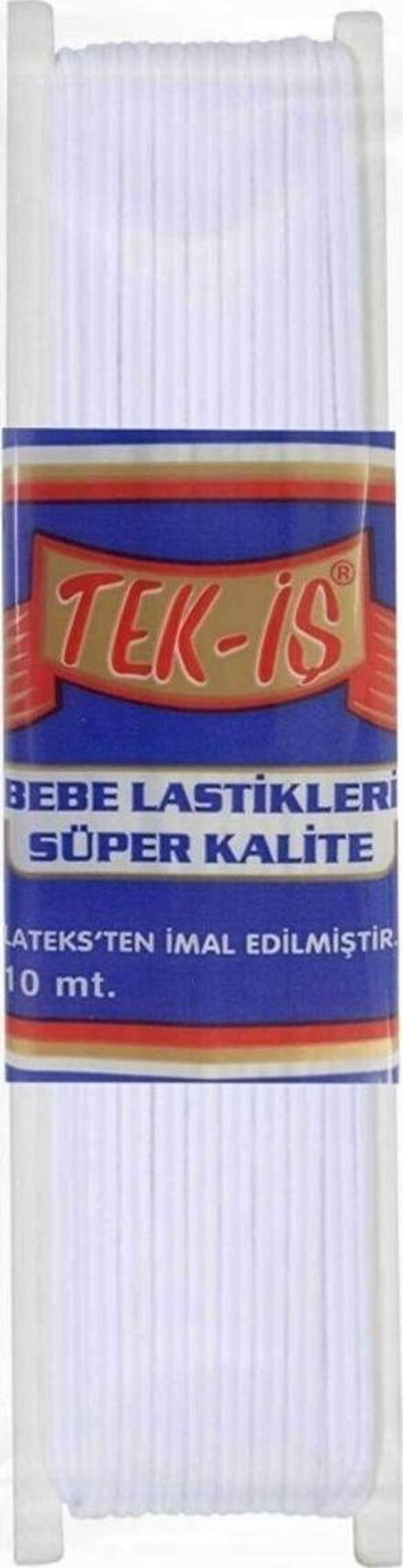 Tekis Lastik Bebe Lastiği 10 Metre