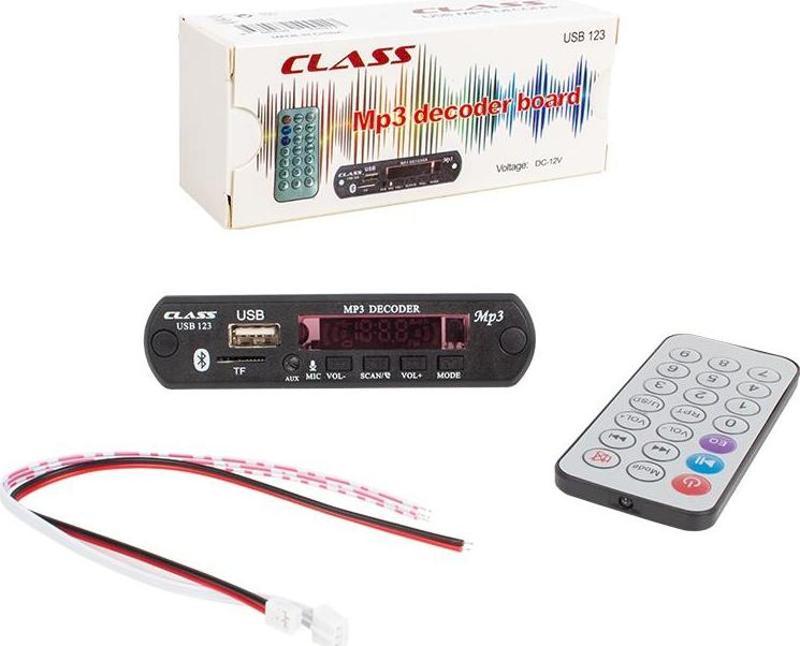 USB-123 Oto Teyp Çevirici USB SD Çevirici Dijital Player Board