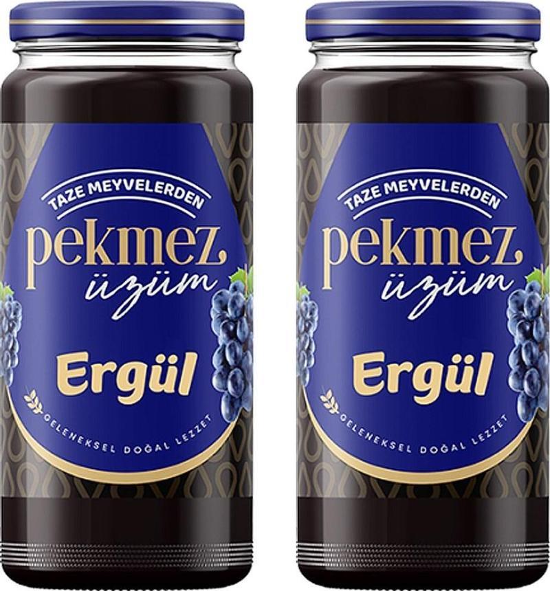 Ergül Üzüm Pekmezi 600 gr Cam x 2 Adet