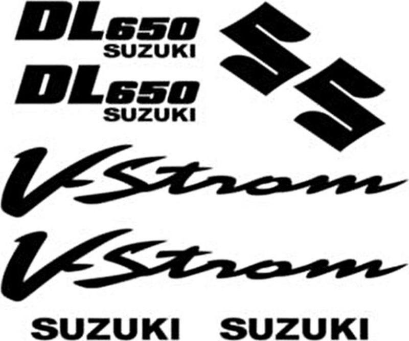 Suzuki V-Strom DL 650 Sticker Etiket Modeli