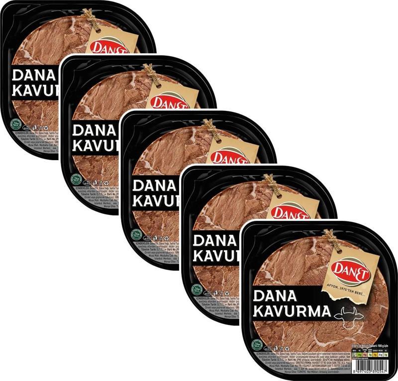 Dana Kavurma 100 gr x 5 Adet