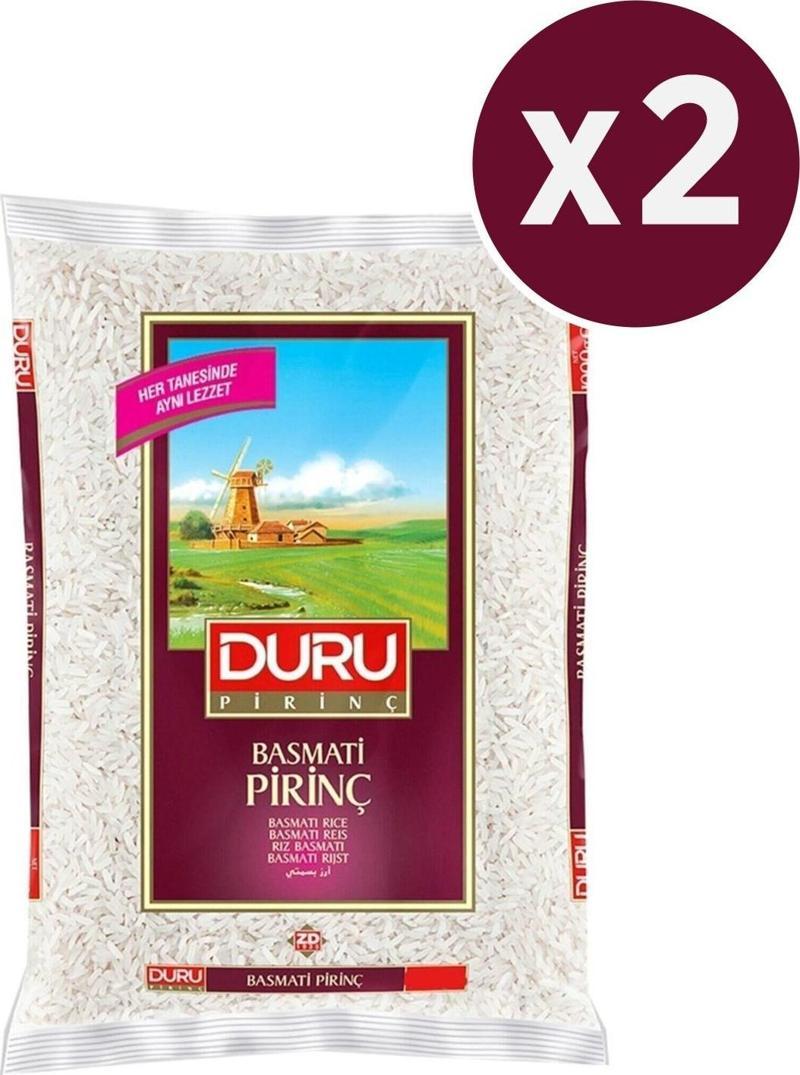 Duru Basmati Pirinç 1000 gr x 2 Adet