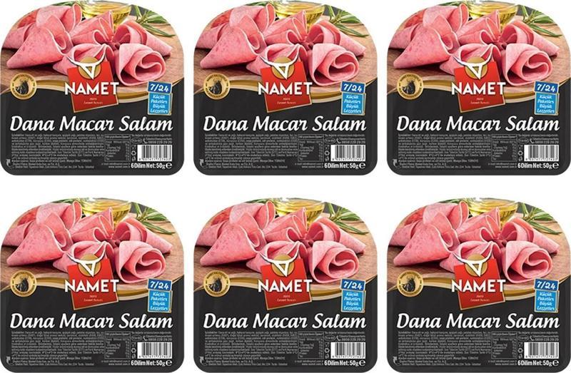 Dana Macar Salam 7/24 50 gr x 6 Adet