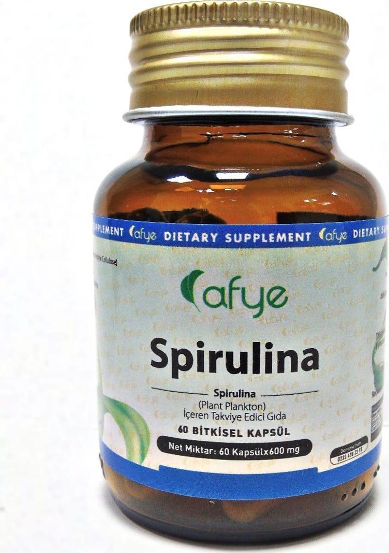 Spirulina (plant plankton) 60 kapsül