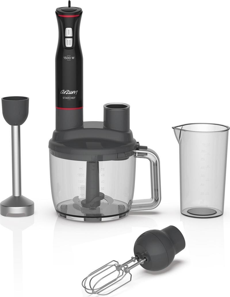 Ar1137 Starchef Multi 1500 W Blender Seti - Siyah