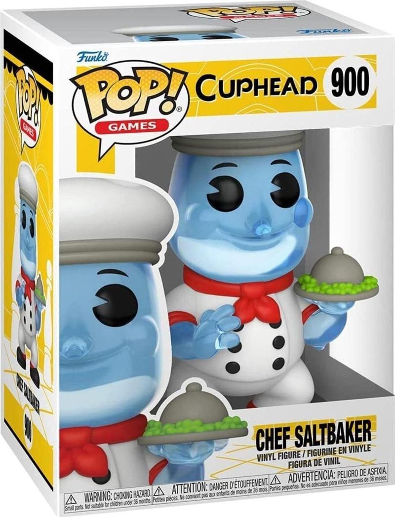Pop Figür Games Cuphead S3 - Chef Saltbaker