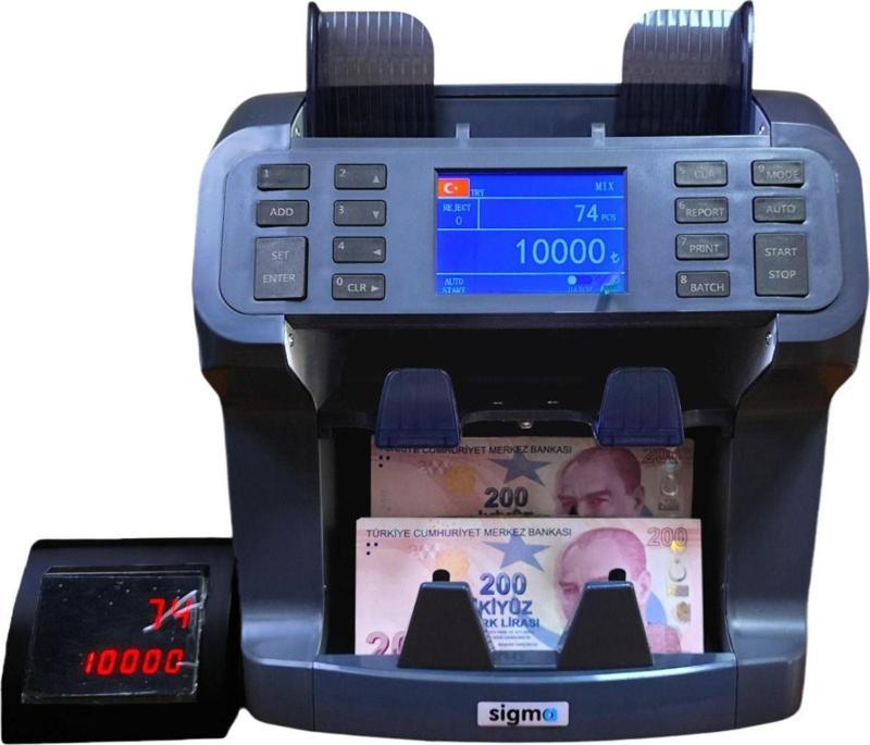 Sc-8900 Çift Katlı Kendinden Printerlı Para Sayma Makinesi