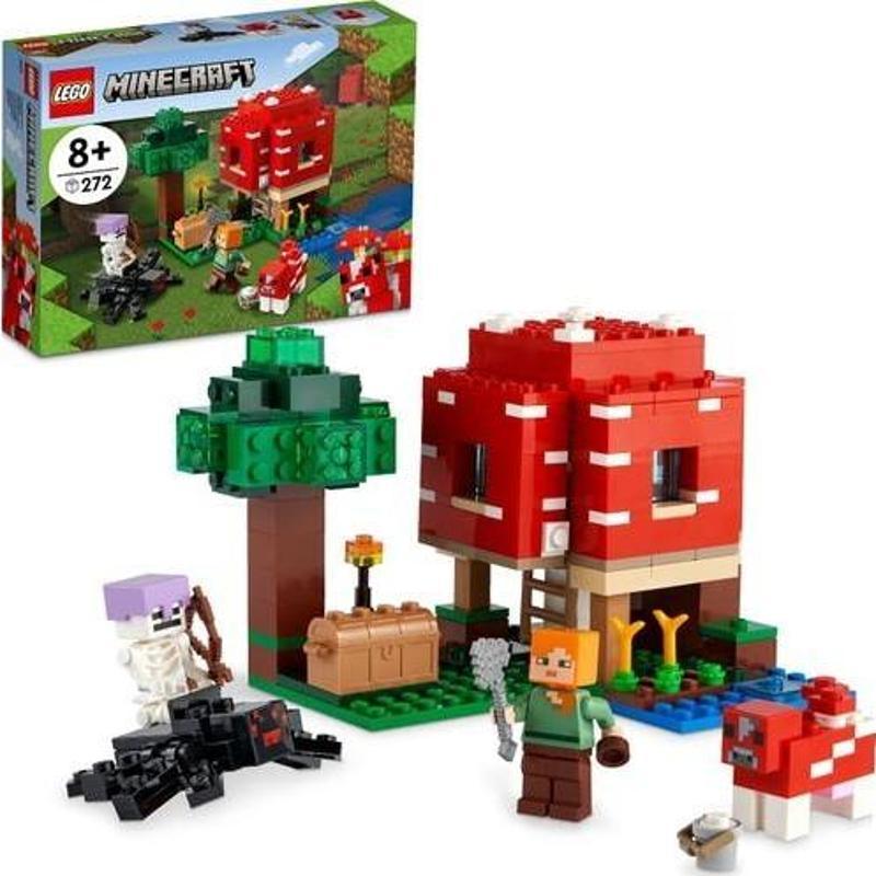 Minecraft® Mantar Evi 21179 +8 Yaş (272 Parça)