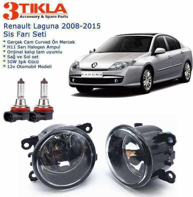 Renault Laguna 2011 Sis Farı Set  Oem:  8200074008