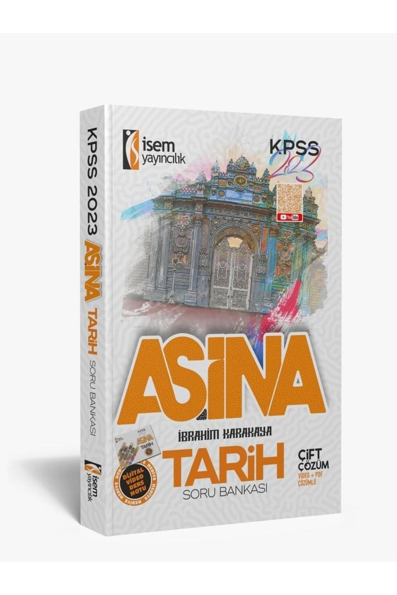 İsem Kitap 2023 Kpss Aşina Tarih Qr Ders Notu Hediyeli Soru Bankası