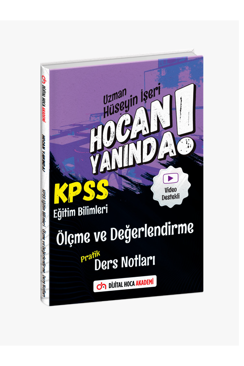 Dijital Hoca 2022 KPSS Eğitim Bilimleri Ölçme ve Değerlendirme Pratik Ders Notları