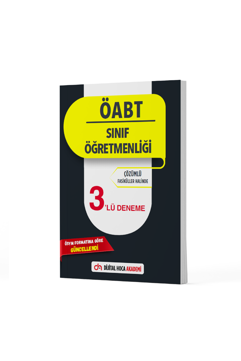 Dijital Hoca Akademi 2022 Öabt Sınıf Öğretmenliği Ösym Formatına Göre Güncel Çözümlü 3’Lü Deneme