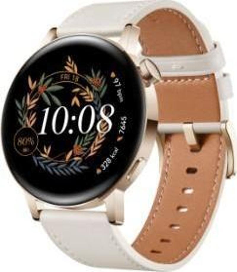 Watch Gt 3 Elegant 42 Mm Akıllı Saat (Huawei Türkiye Garantili) Beyaz