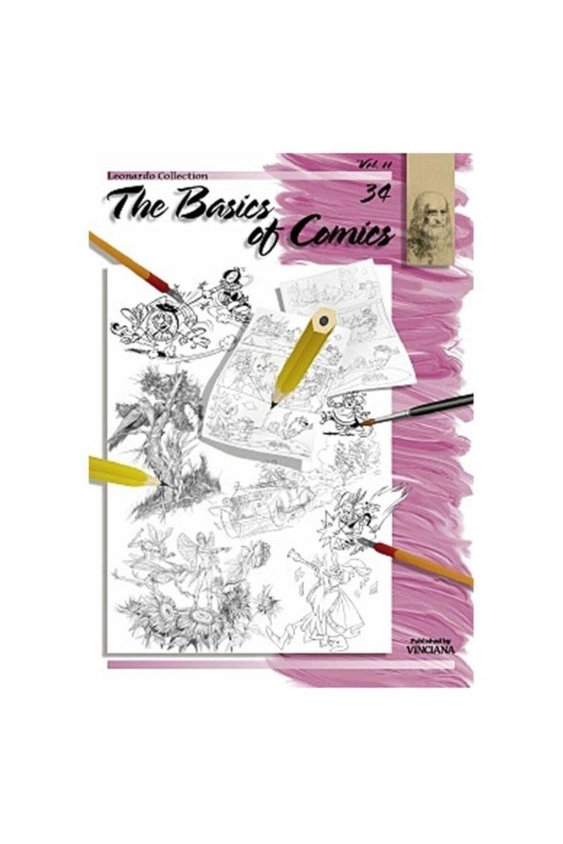 DA VİNCİ Leonardo Collection Desen Kitabı The Basics Of Comics N: 34 Resimli Mizah Çizim Temelleri N: 34 - Da Vinci