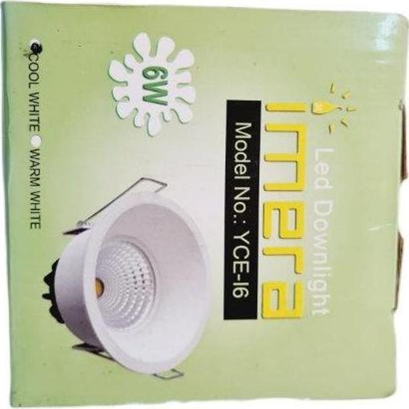 6 WATT LED SPOT TRAFOLU BEYAZ KASA GÜN IŞIĞI (YCE-N6) ( 2 ADET )