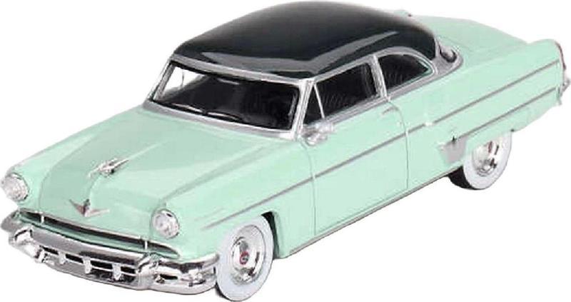 1:64 Diecast Lincoln Capri 1954 Parklane Green Bloomfield Green Mini GT Model Araba