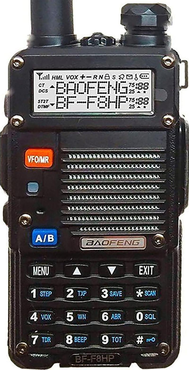 Baofeng BF-F8HP Dual Band 8 Watt Profesyonel El Telsizi - 3. Nesil UV-5R