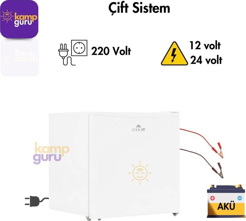 Çift Sistem Cool Life 45 L Beyaz Buzdolabı