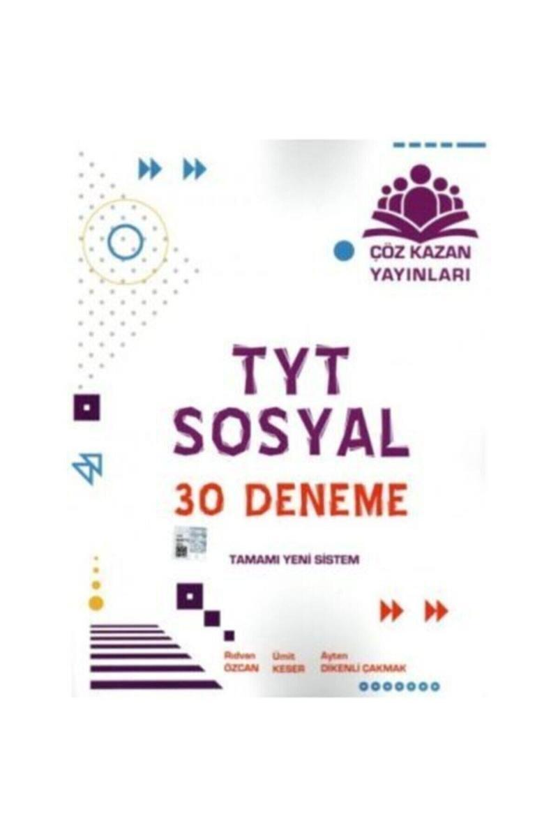 Çöz Kazan Tyt Sosyal Bilimler 30 Lu Deneme 9786057546517 - Çöz Kazan Yayınları