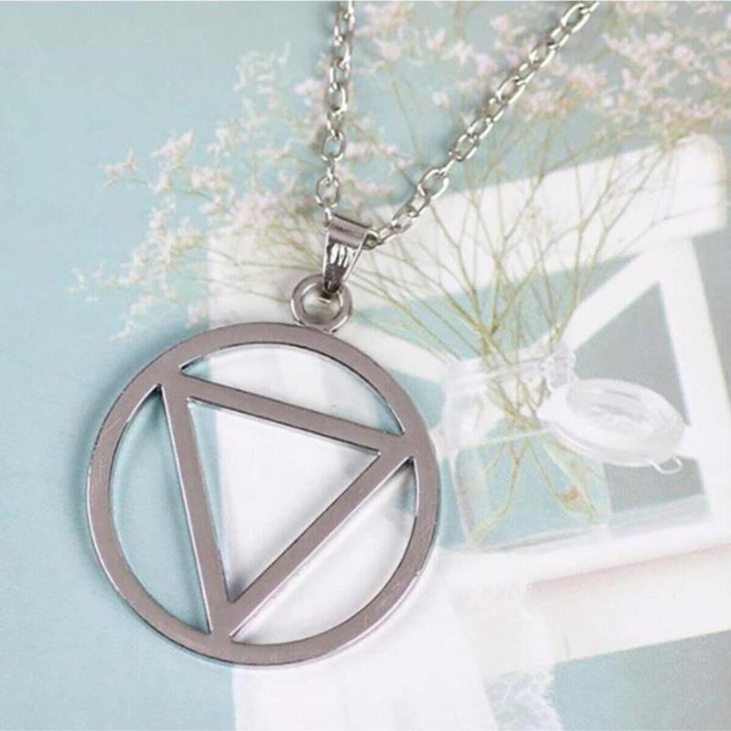 Naruto Sharingan Uzamaki Kunai Hokage Gri Metal Zincirli Kolye