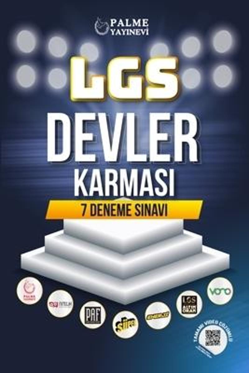 Palme 8.Sınıf Lgs Devler Karması 7 Deneme Sınavı - Palme Yayınları