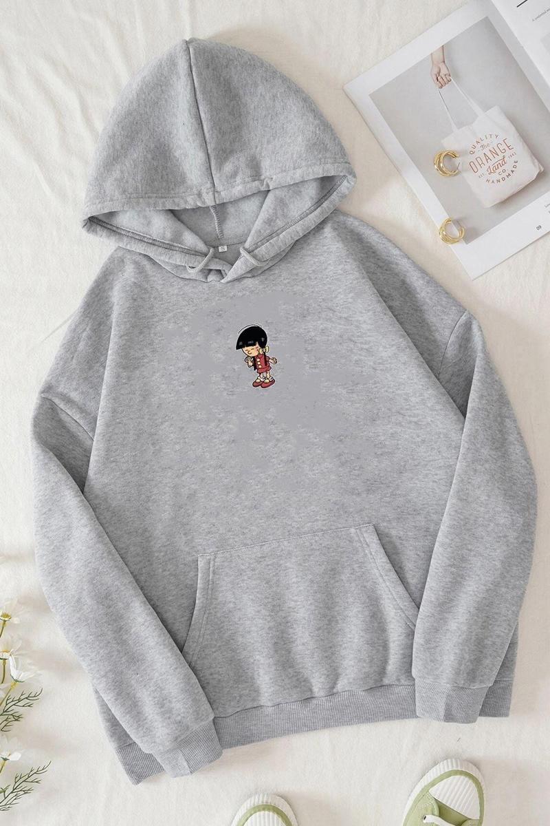 Unisex Chen Üzümlü Kekim Baskılı Sweatshirt