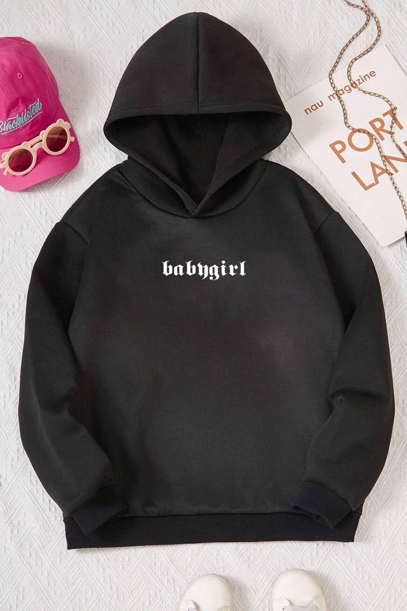 Baskılı Erkek - Kız Çocuk Rahat Kalıp Sweatshirt