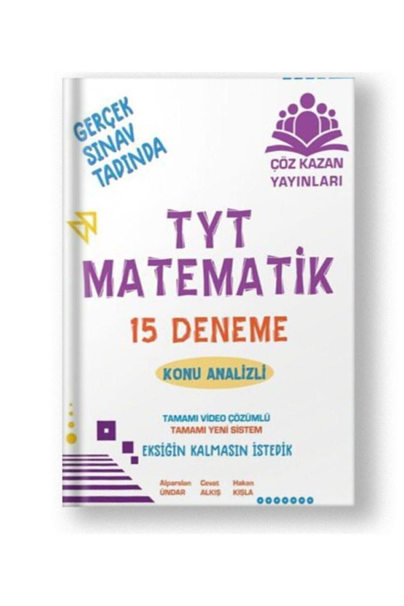 Çöz Kazan Tyt Matematik 15 Analizli Deneme P8593S746 - Çöz Kazan Yayınları