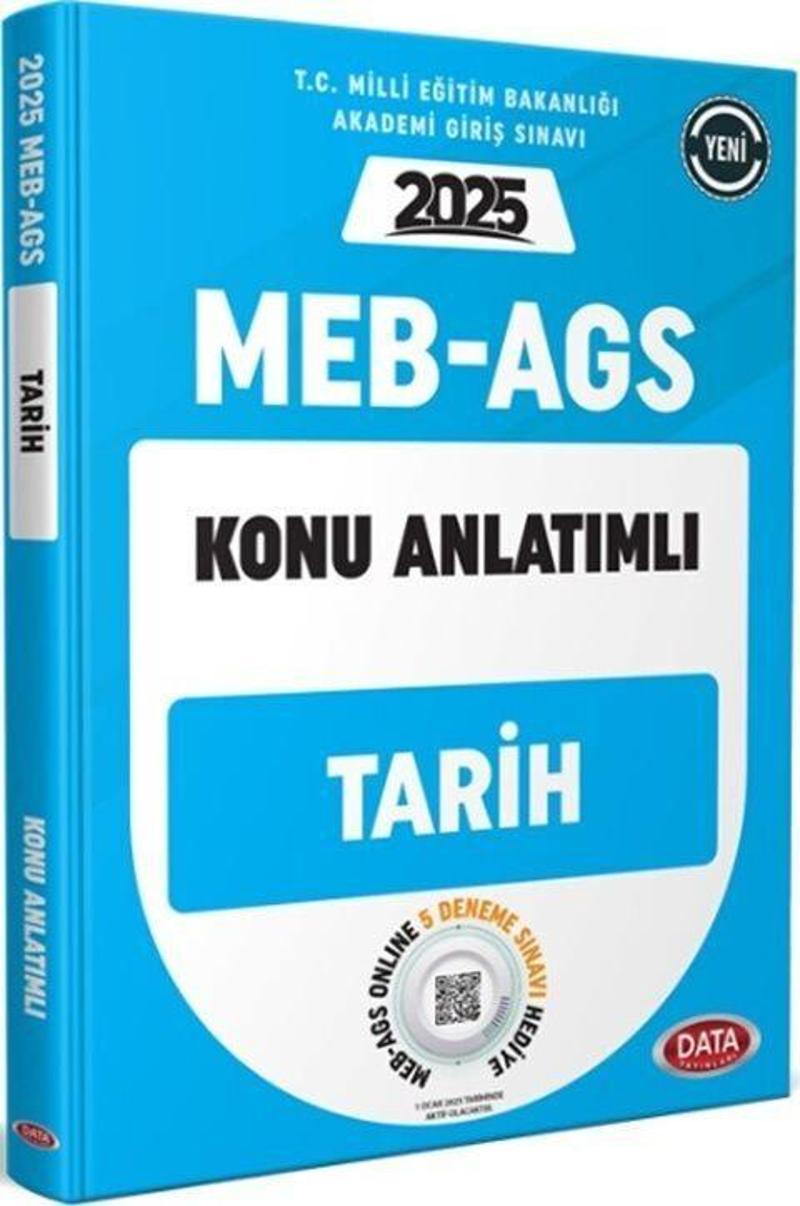 2025 MEB AGS Tarih Konu Anlatımlı Data Yayınları