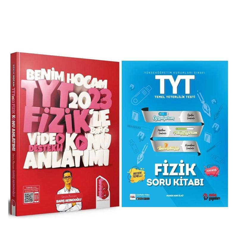 Benim Hocam 2023 TYT Fizik Konu ve Metin Soru Bankası Seti 2 Kitap