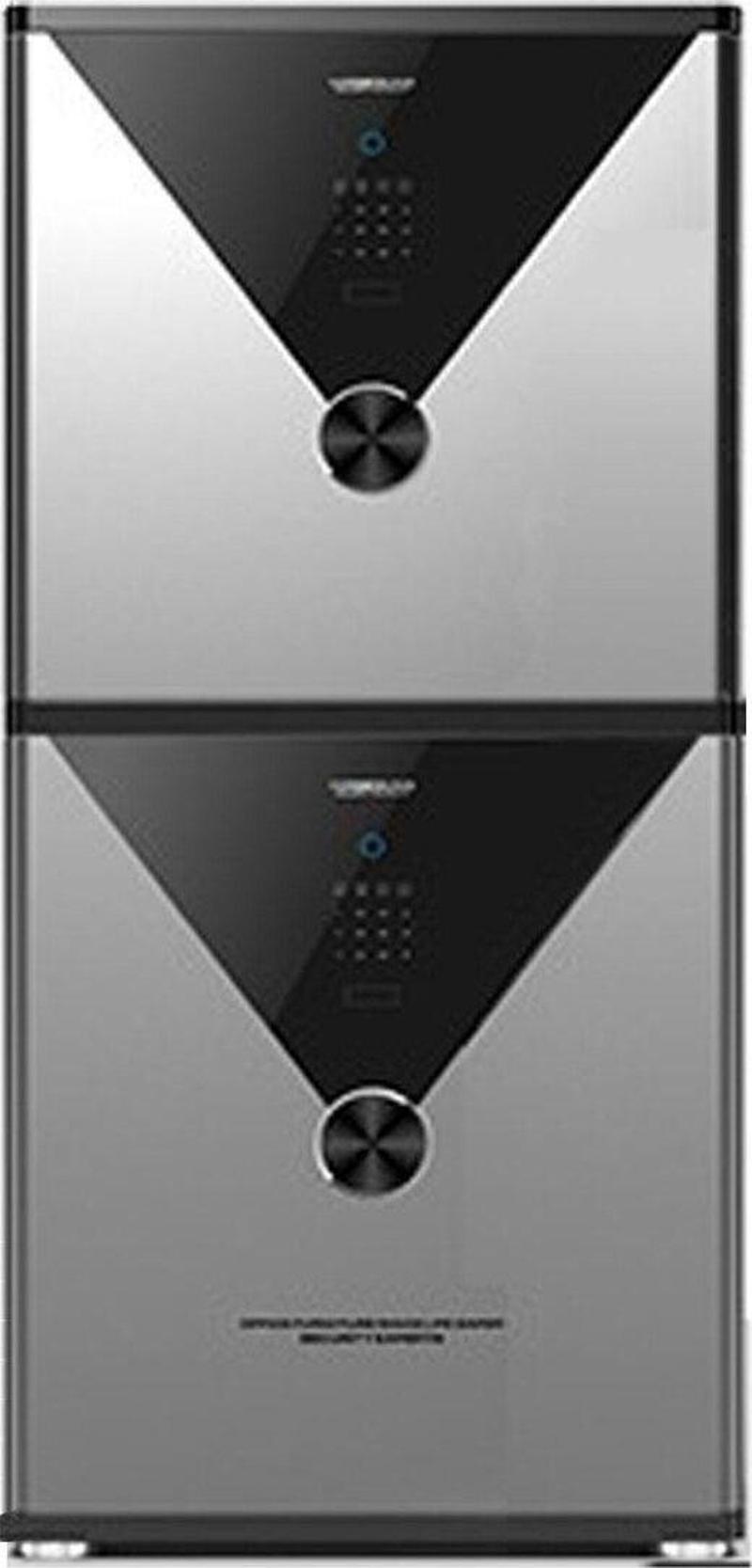 Vulcan Serisi Dz-100 Çift Kapılı Çelik Kasa Dokunmatik Şifre + Parmak Izi + Wifi Akıllı Kontrol