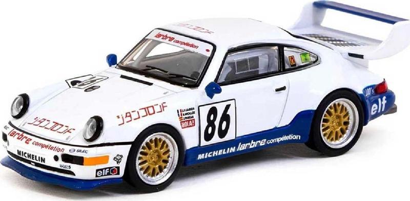 1:64 Diecast Porsche 911 TurboS LM GT 1000km 1994 Suzuka Tarmac Model Araba