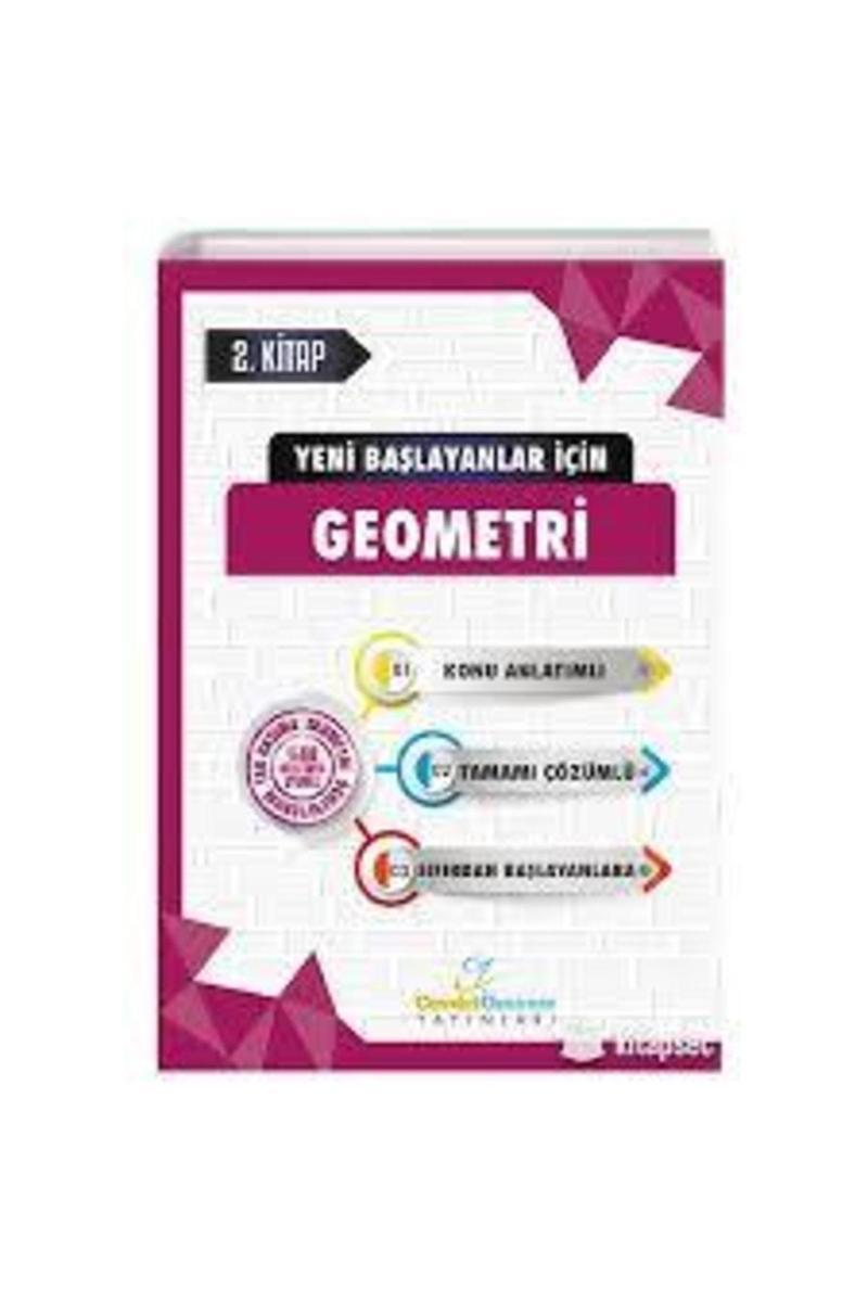 Yeni Başlayanlar Için Geometri Tamamı Çözümlü Konu Anlatımlı 2. Kitap - Cevdet Özsever Yayınları