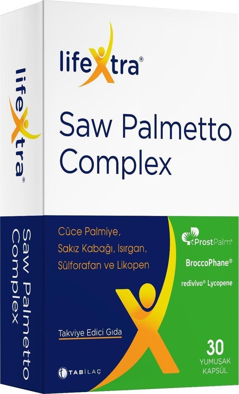 Saw Palmetto Complex 30 Yumuşak Kapsül 8680133002588