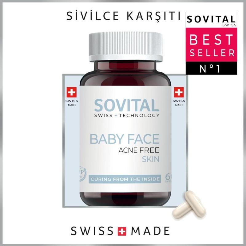 SOVİTAL Baby Face Sivilce Leke 90 Kapsül 8682851193548