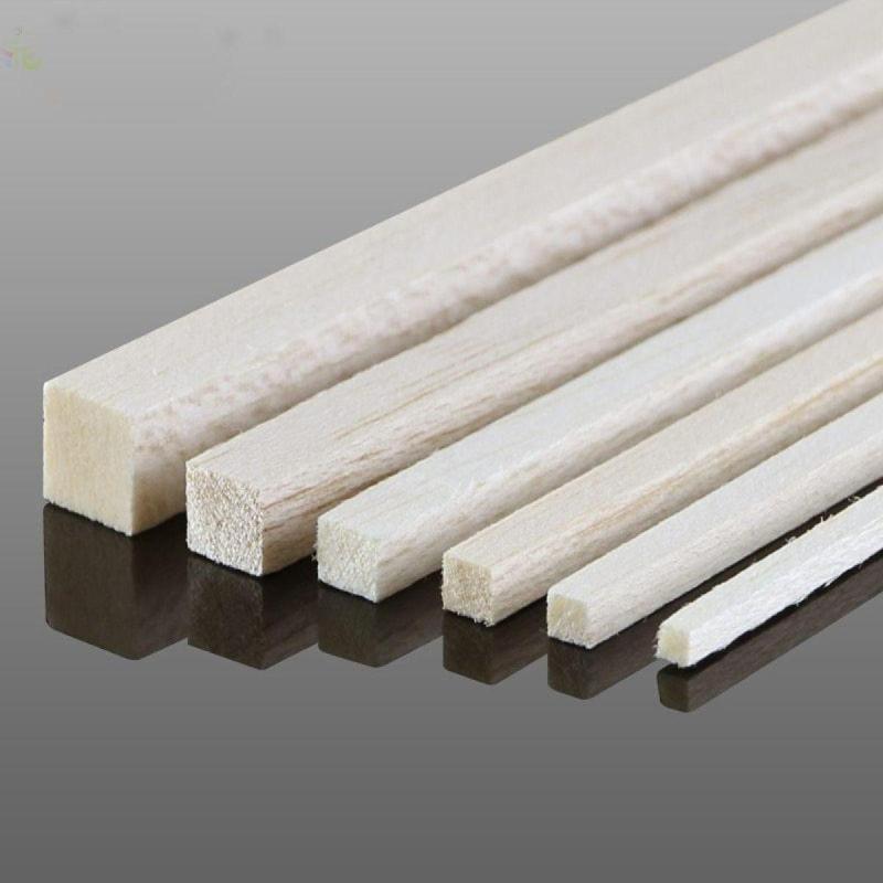 (2x8 Cm x 75 Cm 8 Adet) Kavak Kereste Çıta Taslak Tahta Ve Ahşap Blok