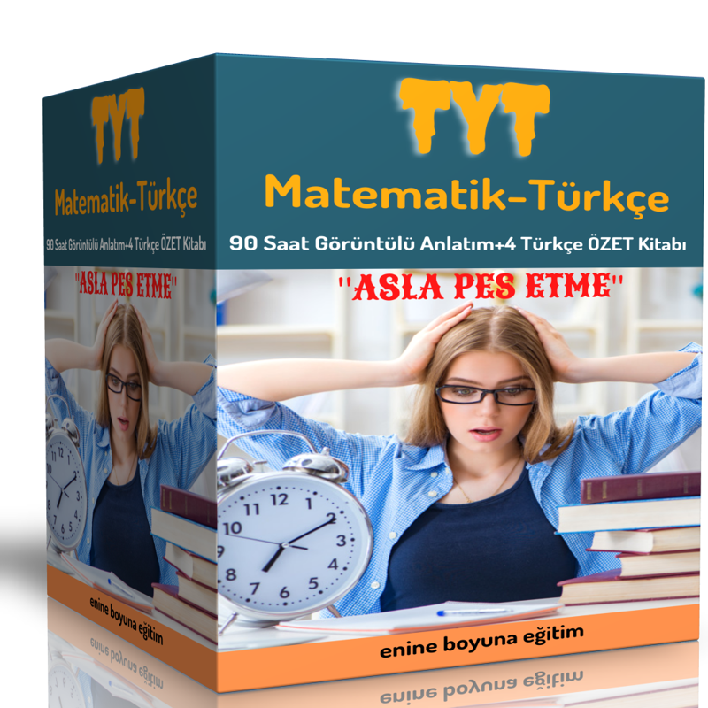 2024 Tyt Türkçe – Matematik Görüntülü Eğitim Seti (90 Saat Anlatım) - Enine Boyuna Eğitim