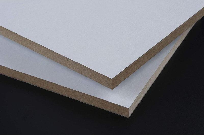 40x50 Cm (Kalınlık 5 Mm) (2 Adet) Beyaz Mdf Laminat Plaka Panel Tabaka