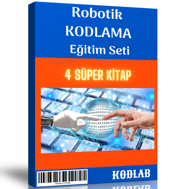 Robotik Kodlama Kitap Seti (4 Süper Kitap) - Enine Boyuna Eğitim