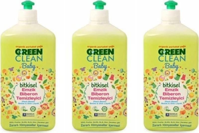 Baby Bitkisel  Biberon Emzik Temizleyici 3 x 500 ml