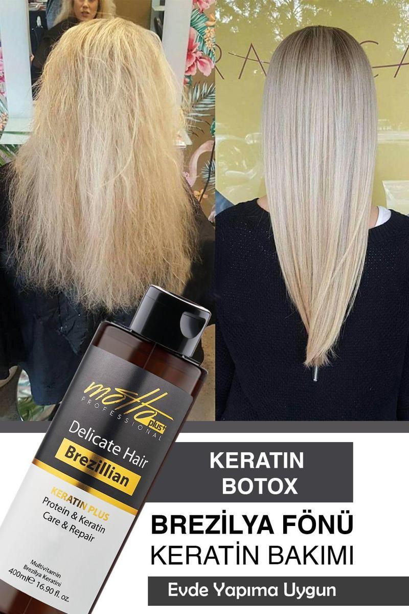 Brezilya Fönü Düzleştirici Keratin Botox Bakımı 400 Ml